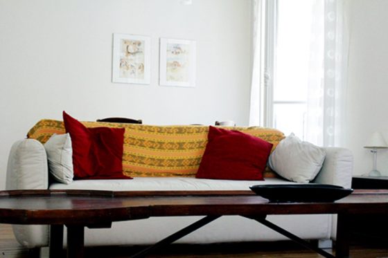open plan living room in Paris how to master interior design